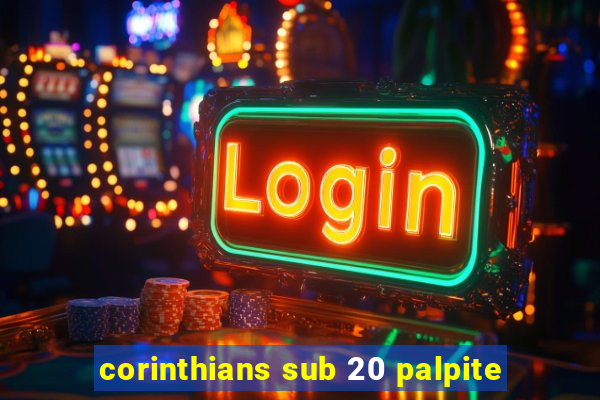 corinthians sub 20 palpite